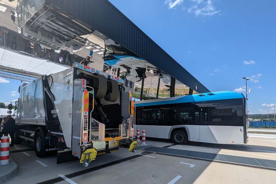 Dijon Métropole inaugure la première de ses deux stations hydrogène à 100 millions d’euros